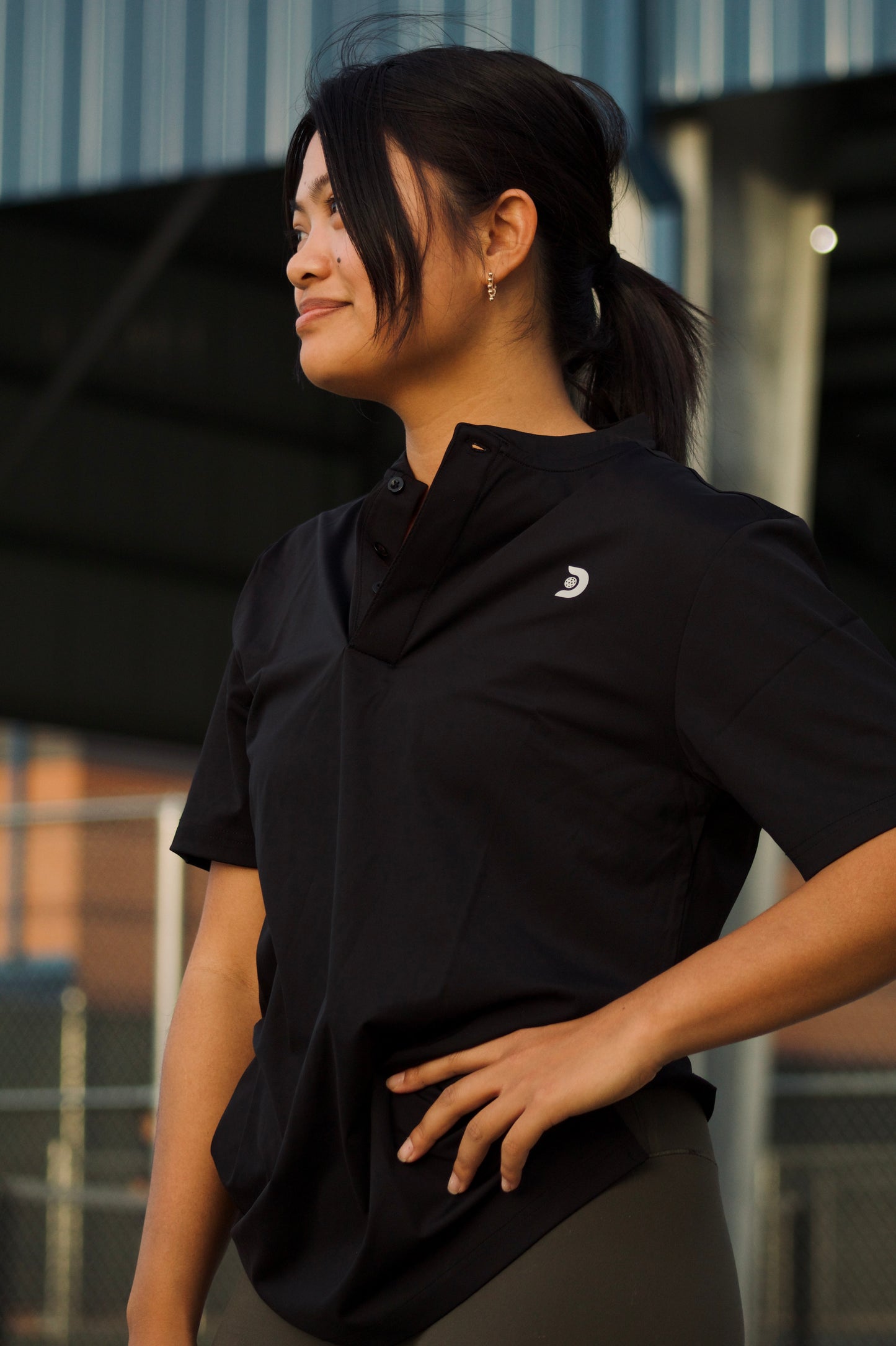 Tournament Collarless Polo